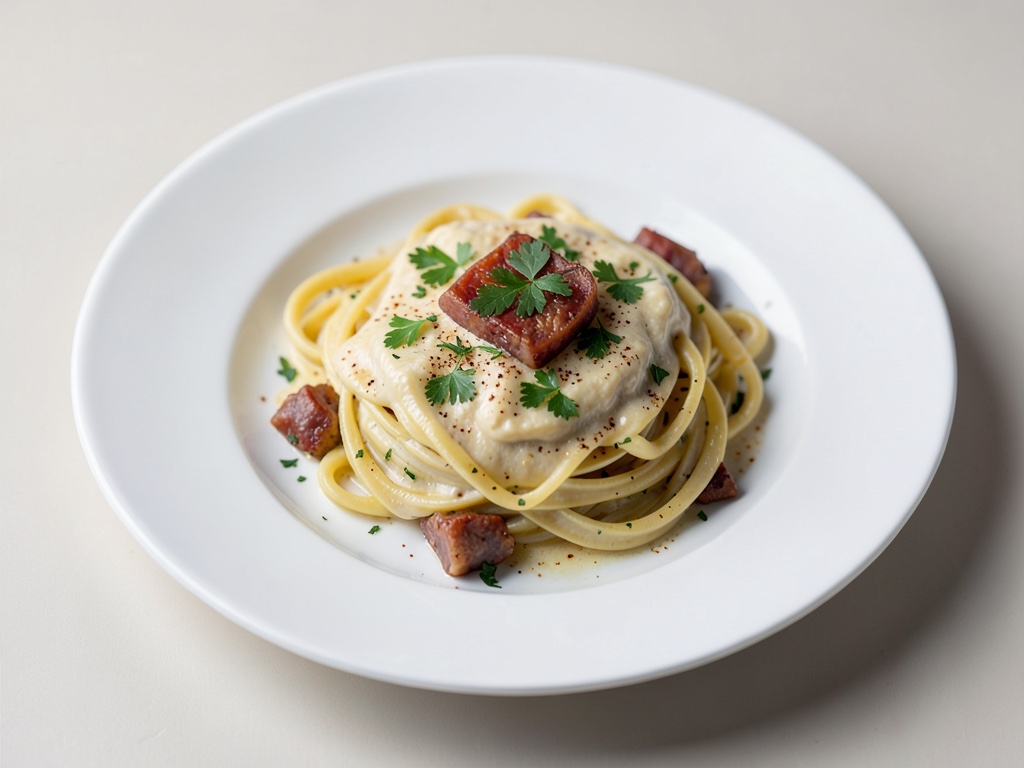Linguine Alfredo Vegane