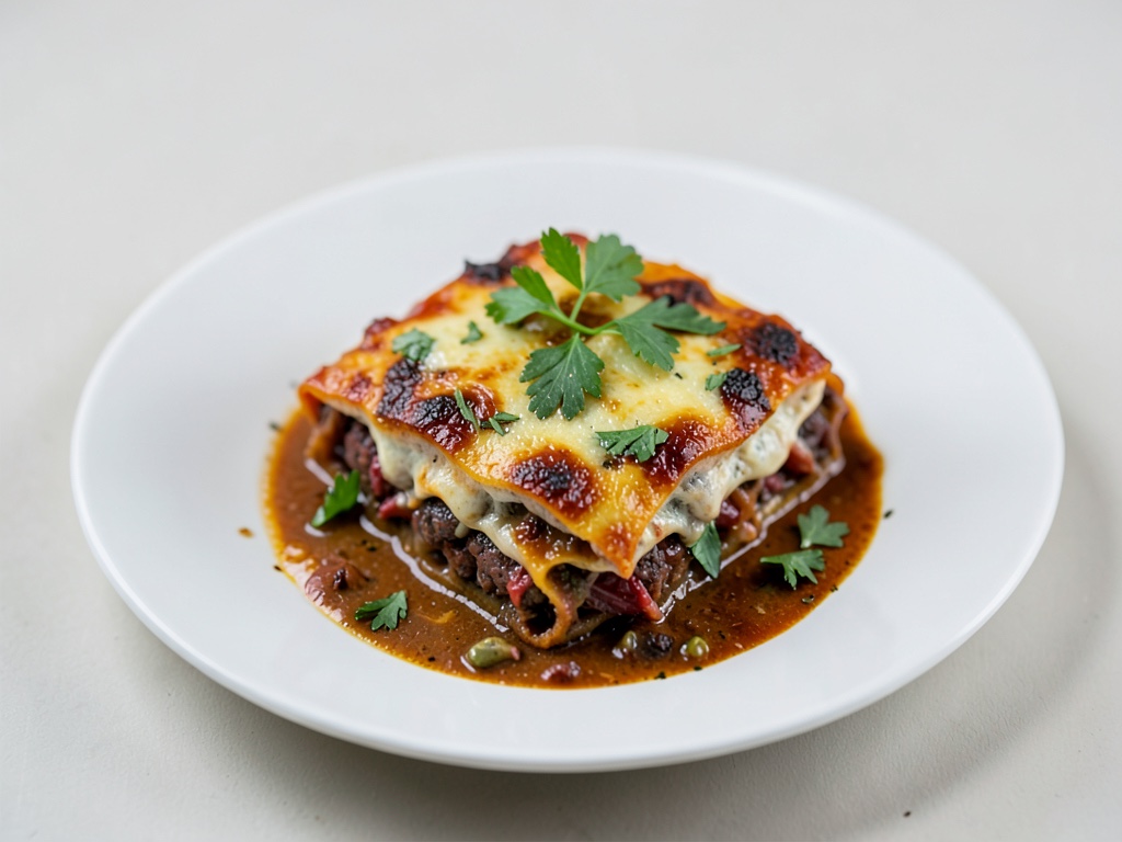 Vegane mexikanische Lasagne