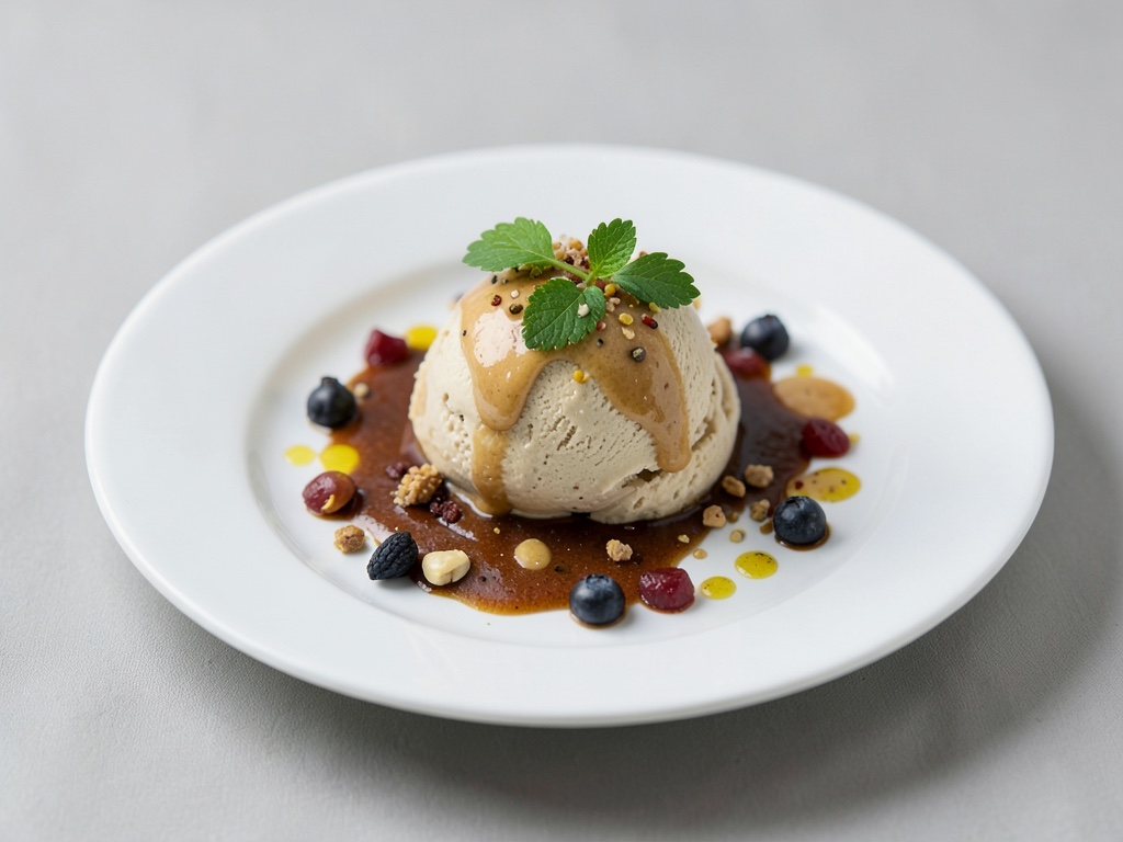 Gelato vegano al burro d'arachidi e banane