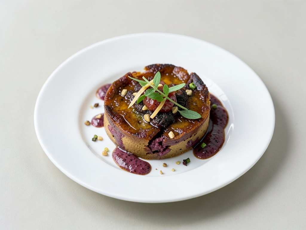 Torta Tatin vegana di barbabietola rossa