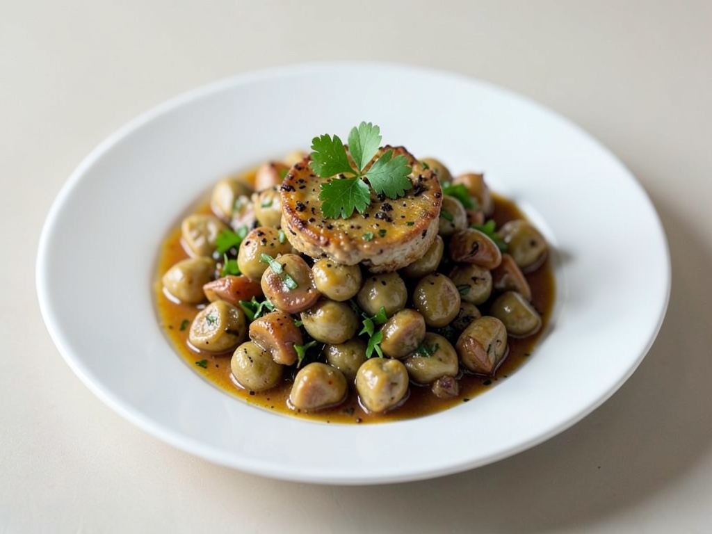 Vegane Spätzlepfanne mit Reibegenuss