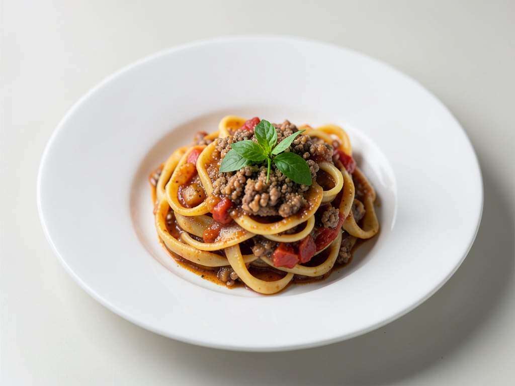 Vegane Spaghetti Amatriciana