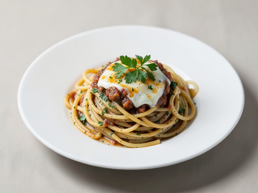 Vegane Spaghetti nach Art von Cacio e Pepe