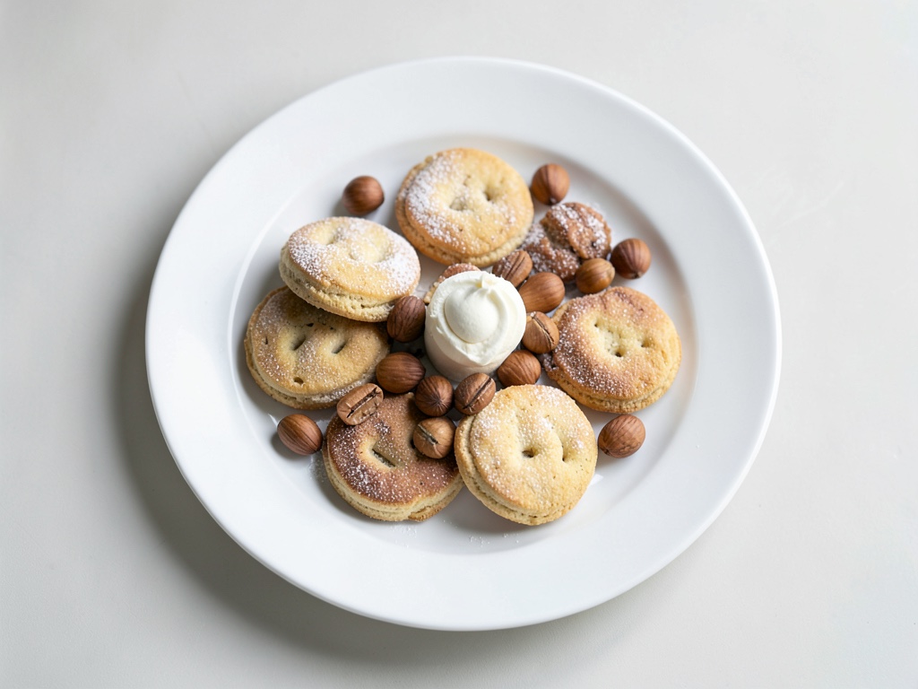 Crescentine vegane alla vaniglia