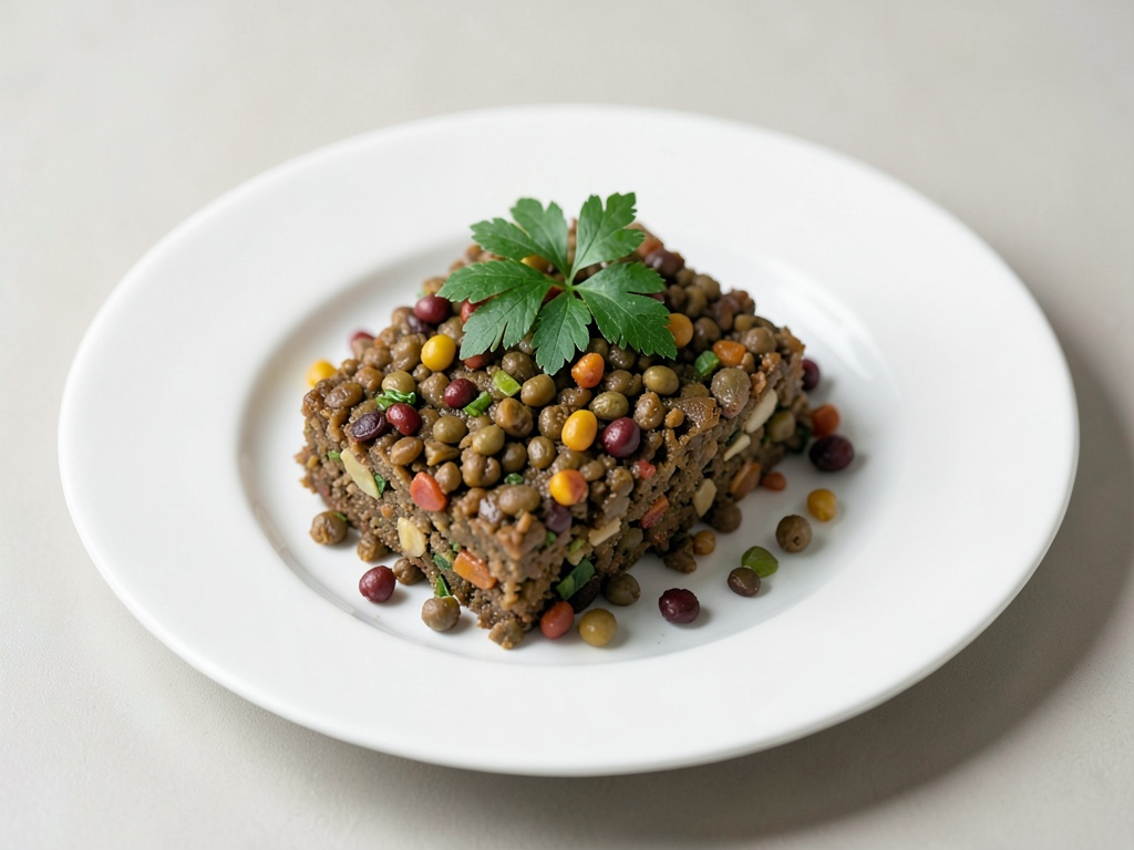 Panini vegani alle lenticchie e noci