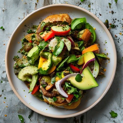 Burger vegani con guacamole fresca