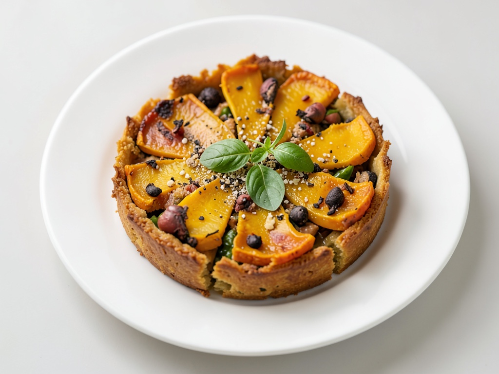 Torta vegana alla zucca