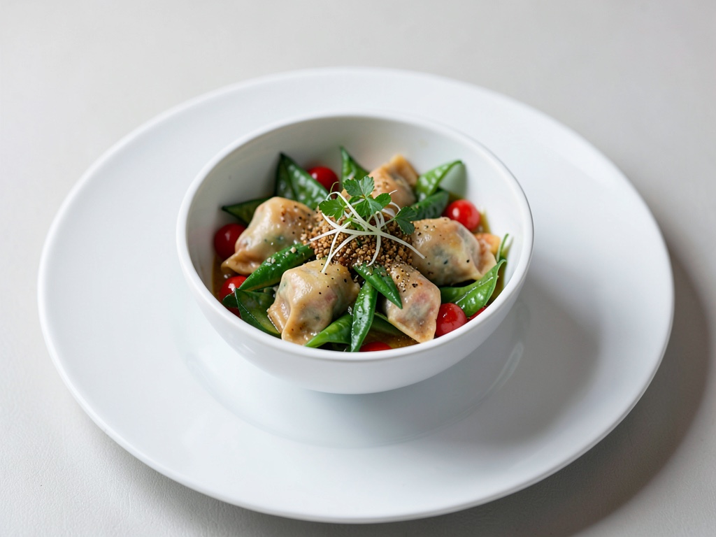 Salade-bowl de maultaschen végane