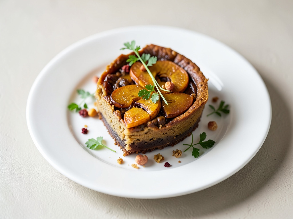 Vegane Kürbiskuchen-Torte