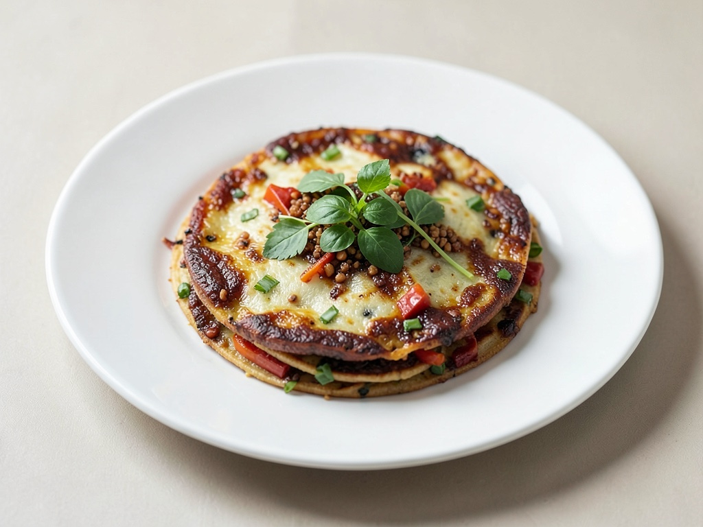 Lahmacun vegano rápido