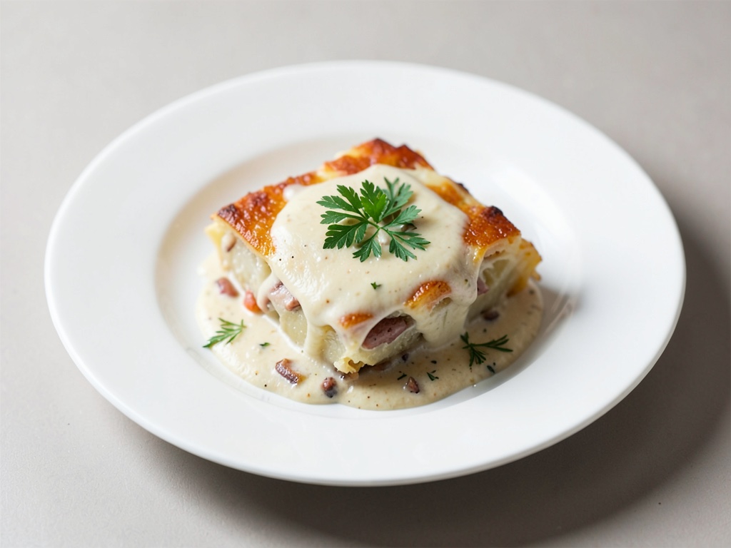 Gratin di patate vegano cremoso