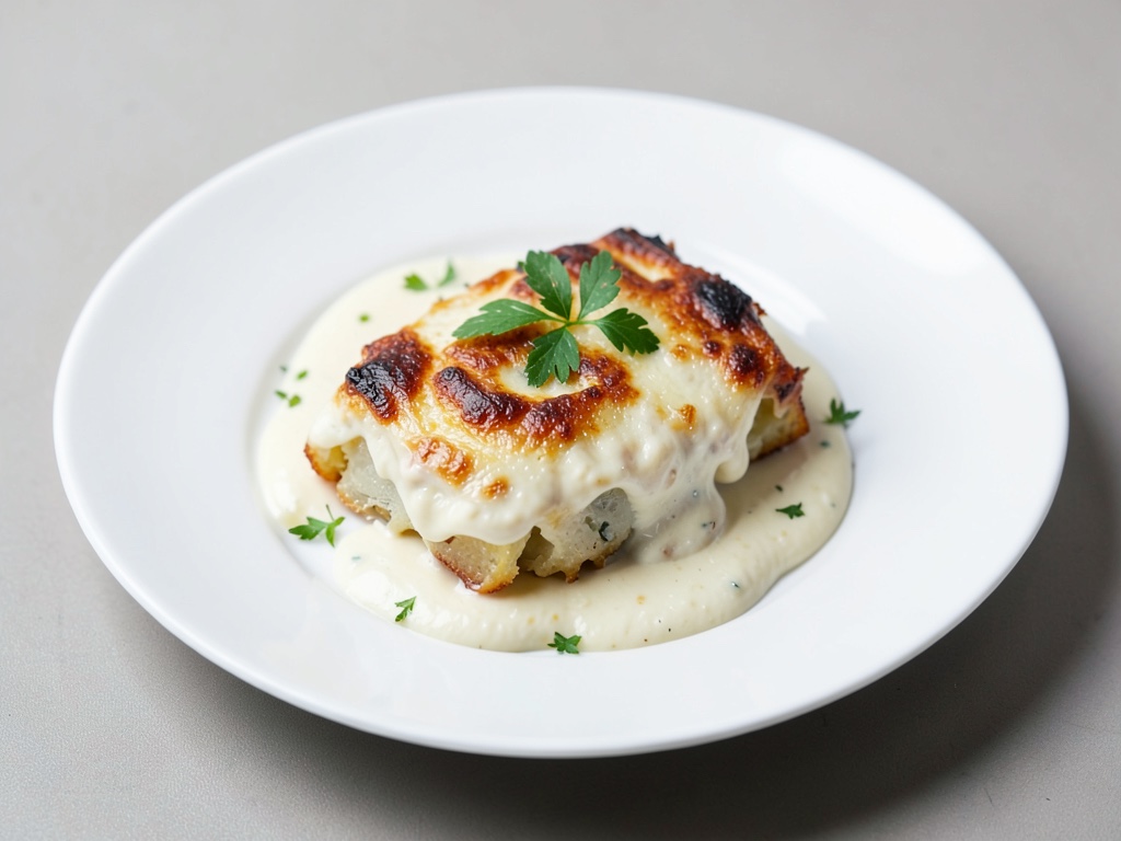 Cremiges veganes Kartoffelgratin