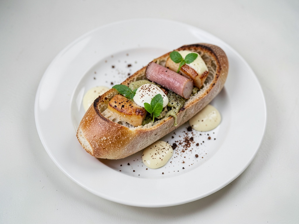 Pane all'aglio vegano