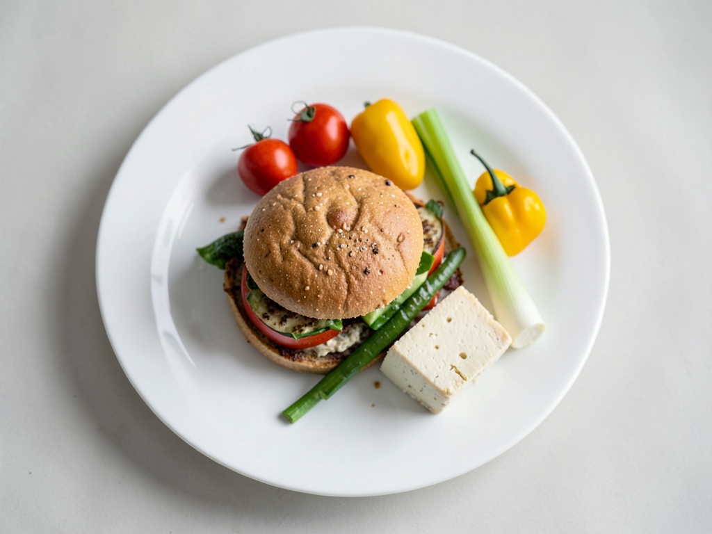 Hamburger vegani al tofu