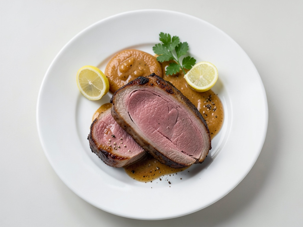 Salsa cremosa al tonno su roastbeef sottile