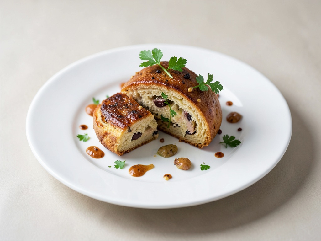 Weihnachtliche Biskuitrolle
