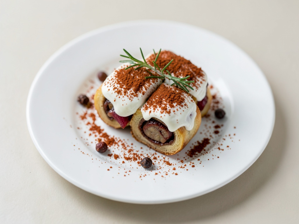 Weihnachts-Nussschnecken mit Zimt-Frosting