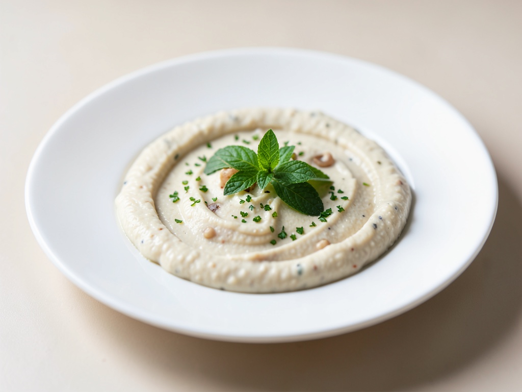 Hummus cremoso ai fagioli bianchi