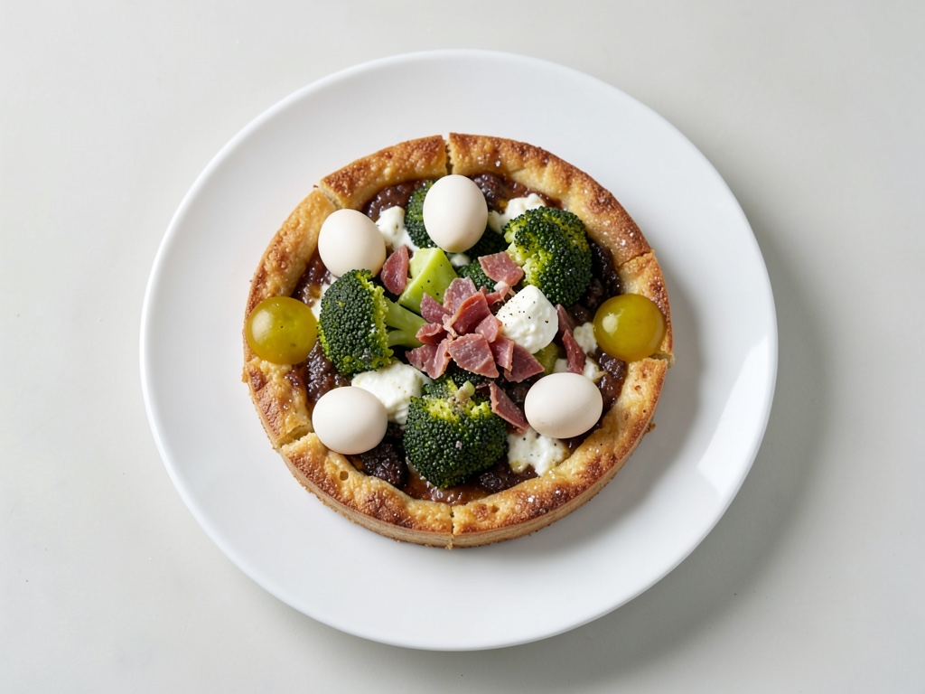 Quiche di cavolo riccio autunnale con pancetta croccante