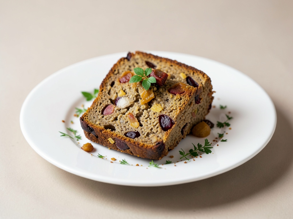 Pane dolce alle noci e frutta per l'inverno
