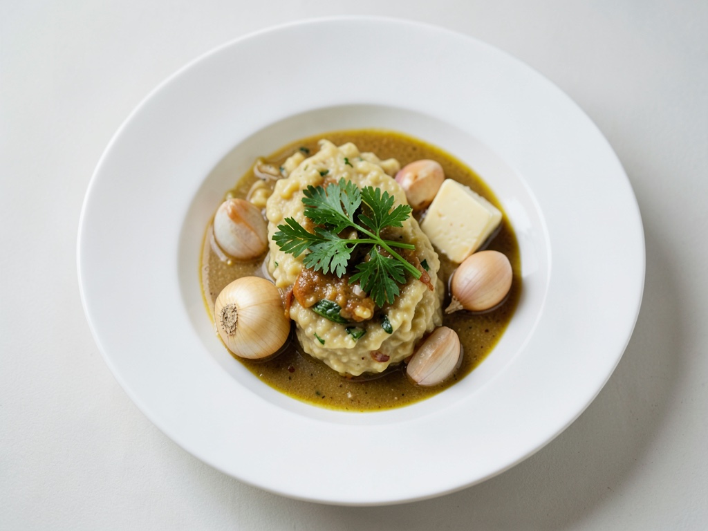 Risotto cremoso con cavolo riccio