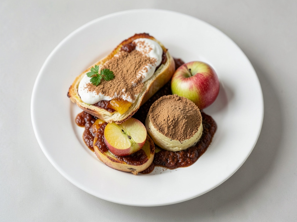 Knusprige Zimt-Apfeltaschen