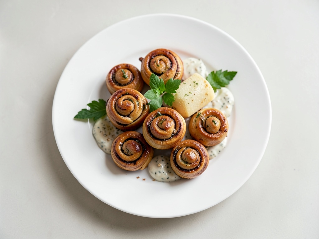 Fluffige Zimtschnecken mit Zitronenguss