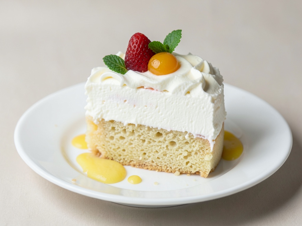 Lockerer Zitronenkuchen mit cremigem Frischkäse-Guss