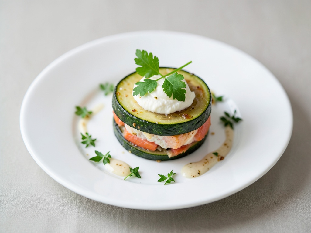 Rotolo di Zucchina e Salmone con Formaggio Spalmabile