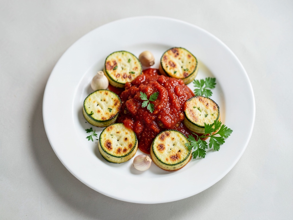 Crocchette di Zucca Croccanti con Salsa di Pomodoro Aromatica