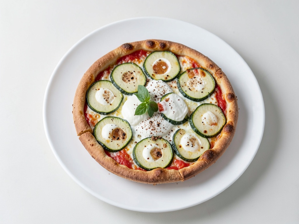 Zucchinipie mit Feta