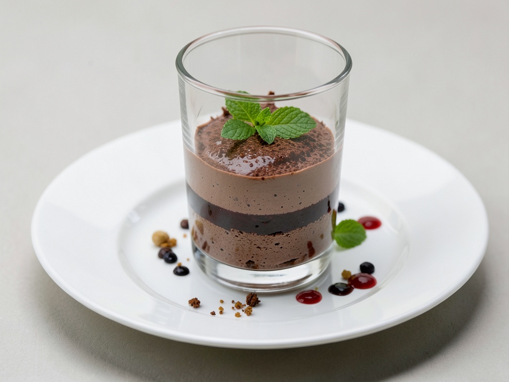 Doppia Mousse al Cioccolato in Bicchiere