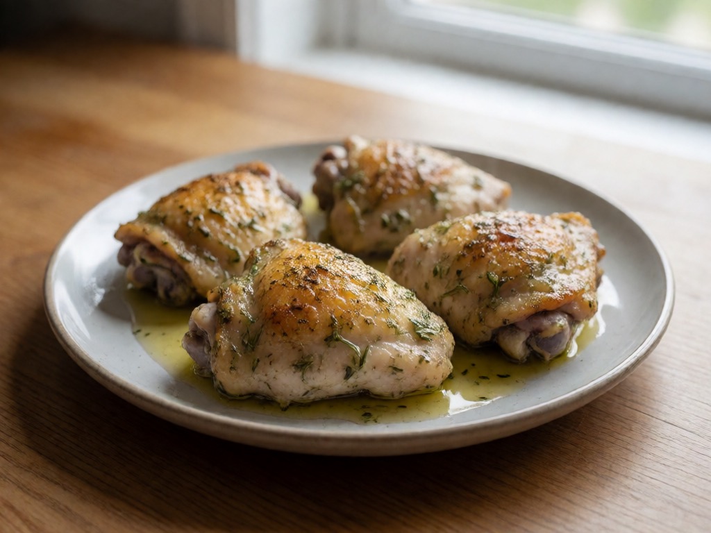 Low-Carb Airfryer Hühnerkeulen mit Kräutern