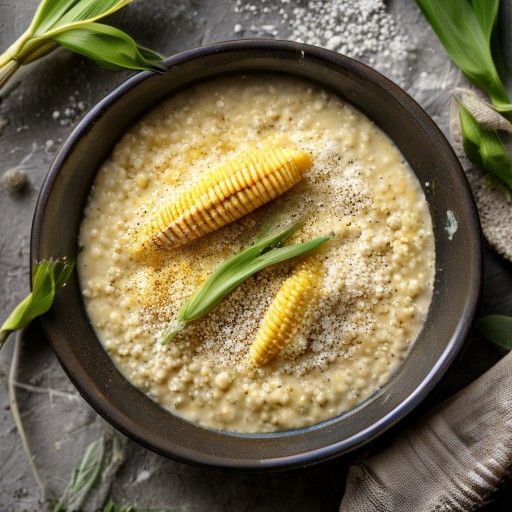 Mămăligă - Cornmeal Porridge