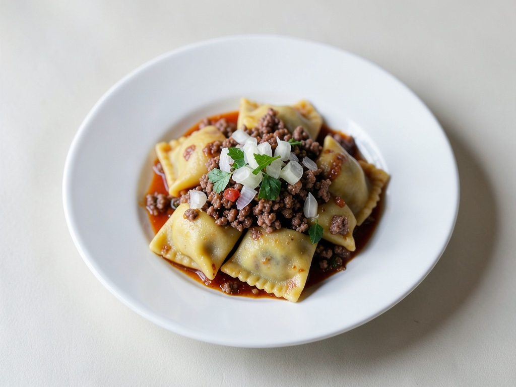 Manicotti mit Hackfleischfüllung