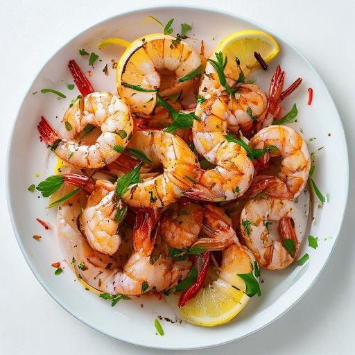 Gamberetti marinati veloci con limone e peperoncino