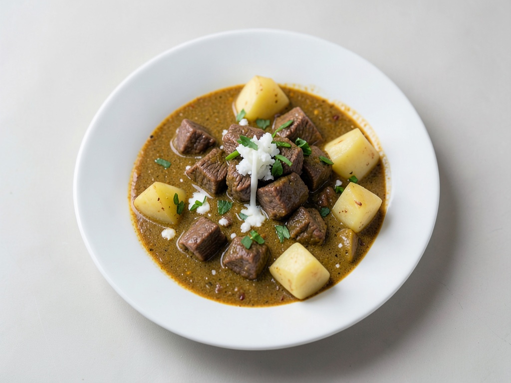 Massaman Curry mit Rindfleisch