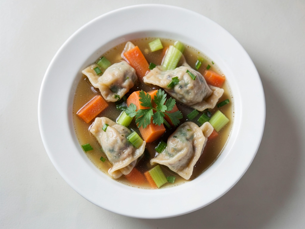 Maultaschen en caldo