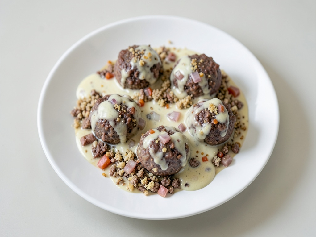 Köttbullar in Sahnesoße