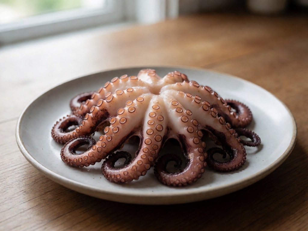 Mediterraner Oktopus in der Heißluftfritteuse