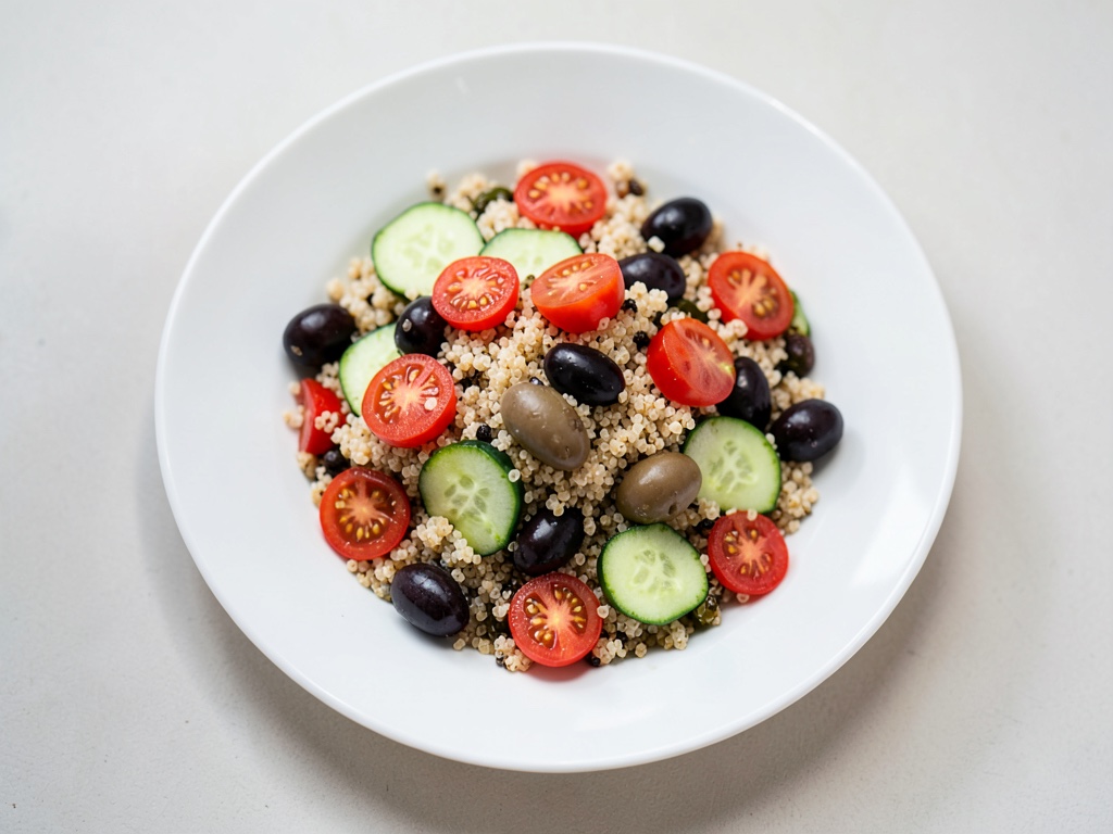Mediterrane Quinoa-Bowl