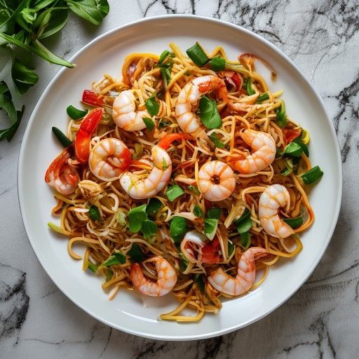 Mie Goreng - Indonesische gebratene Nudeln