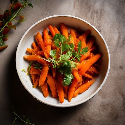 Hirse-Bowl mit Fermentierten Karotten
