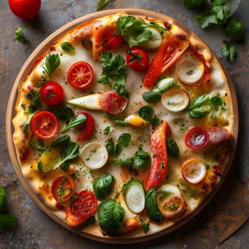 Mini-pizze con verdure