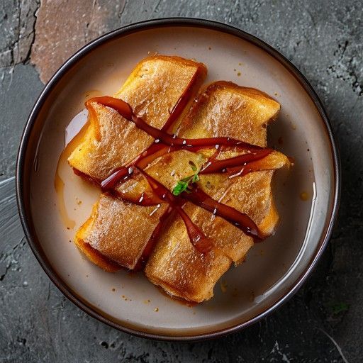 Minimalistische Torrijas mit Honig