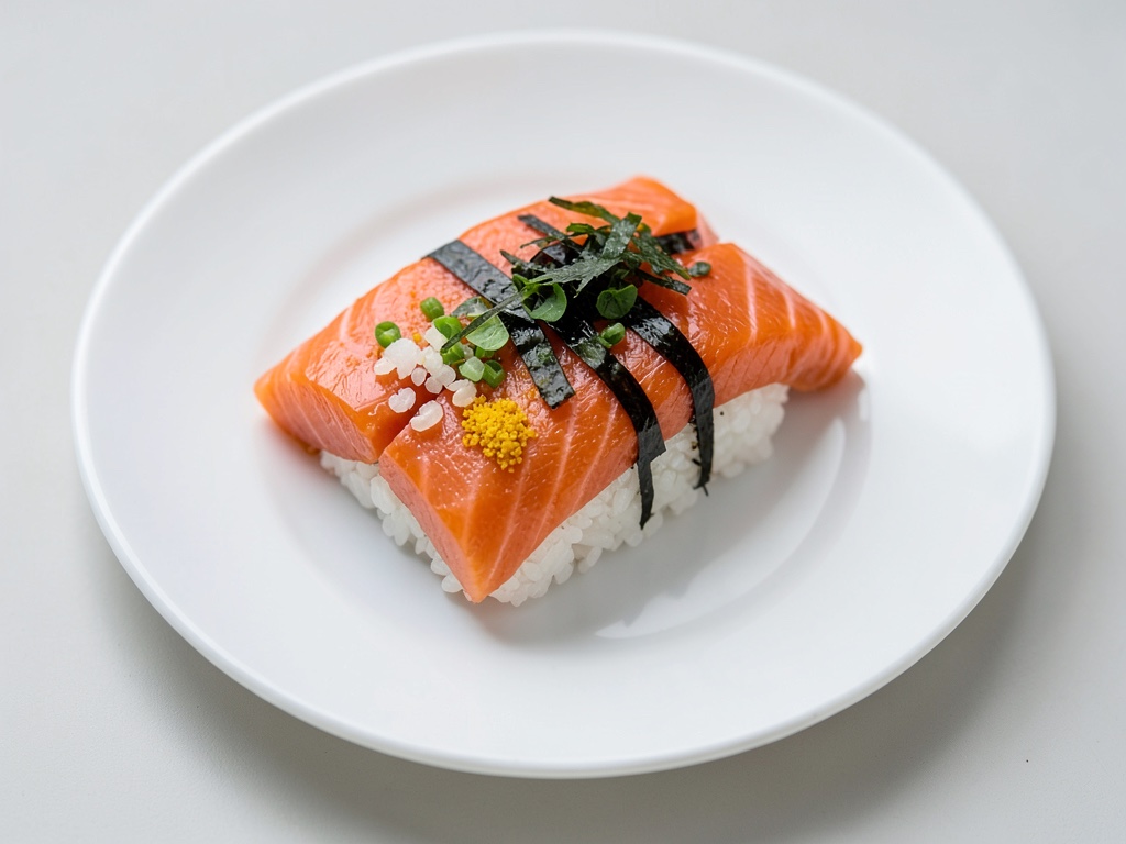 Nigiri mit Lachs