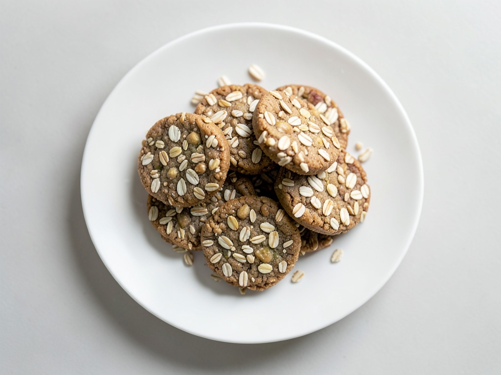 Biscotti all'avena e noci