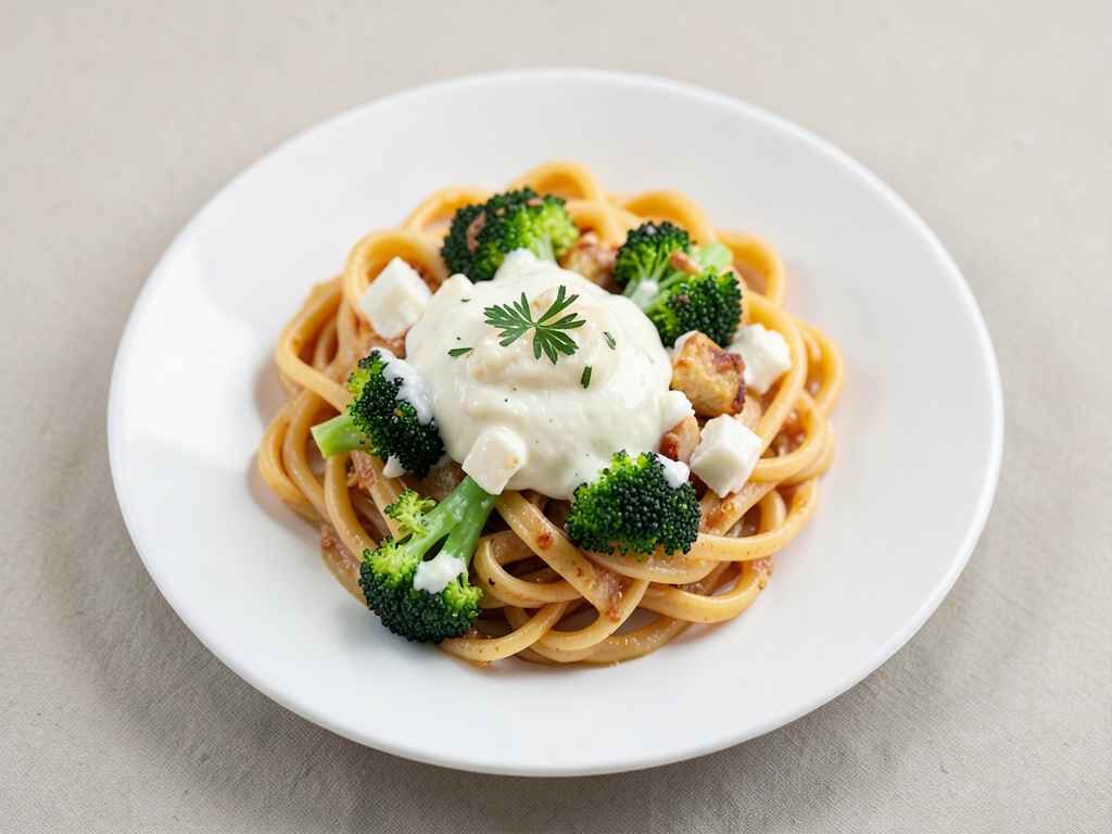 Ofen-Pasta mit Brokkoli und Käse