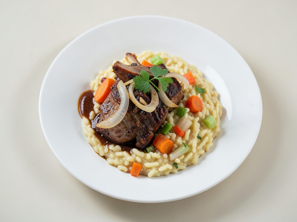 Osso Buco mit Risotto
