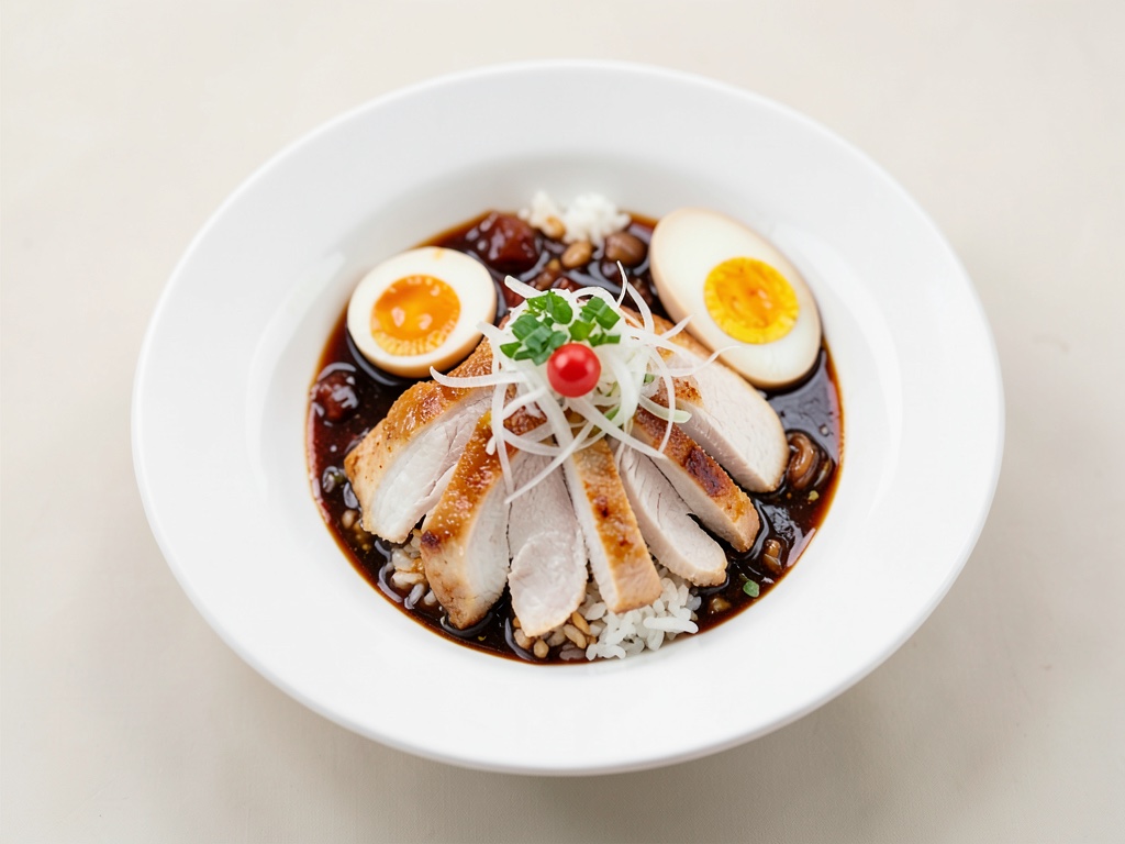 Oyakodon (Hühnchen-Ei-Reis-Schüssel)